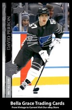 2020-21 Upper Deck David Perron #660 St. Louis Blues NHL Hockey 