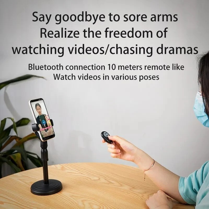Bluetooth Remote for iPhone Xiaomi IOS Android Phone Universal Remote Control