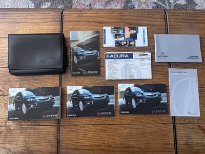2012 Acura RDX Owners Manual Set + Acura Case-Fast Free Shipping!