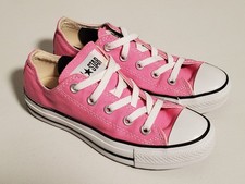 Converse Chuck Taylor All Star Shoes Women's US Sz 5 Pink Low Top Sneakers M9007