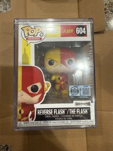 Funko POP! Vinyl: DC Heroes - Reverse Flash / The Flash Split #604 IN HAND
