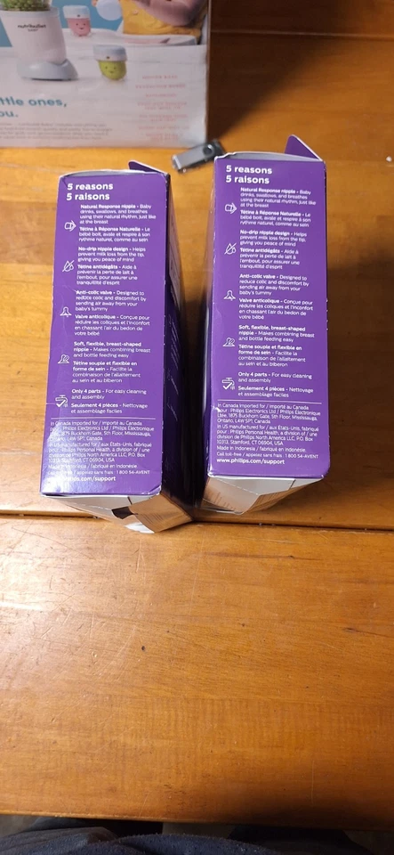 Lot Philips AVENT Natural Baby Bottles with Natural Response Nipple, 9 Oz,4 Pack - Image 2 of 4