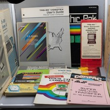 TRS-80 Lot of Vintage Books / Booklets