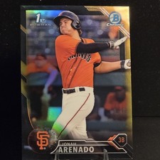 2016 Bowman Chrome Prospects Jonah Arenado #BCP240 (RC) Rookie