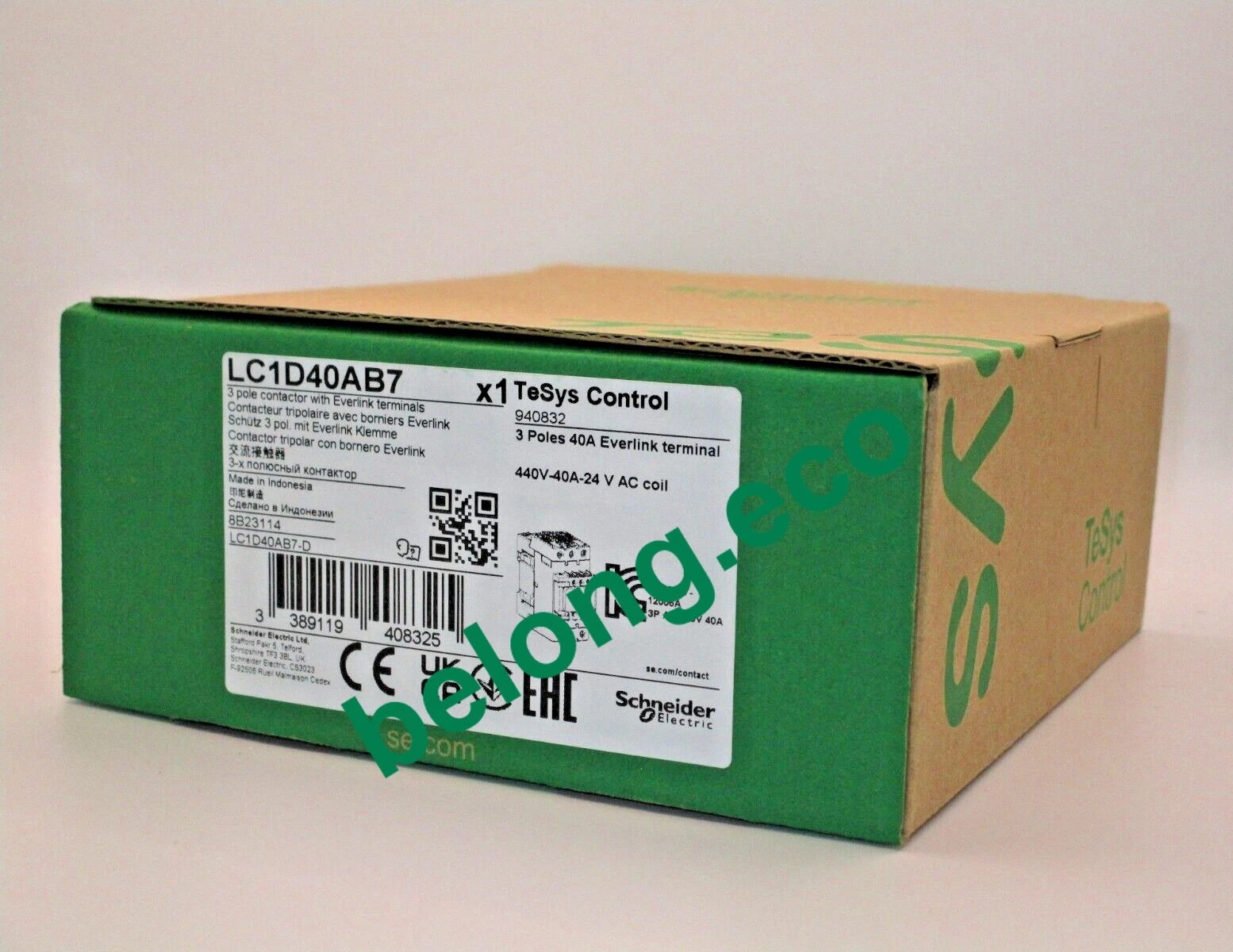 New LC1D40AB7 SCHNEIDER Contactor FAST SHIPPING 3389119408325