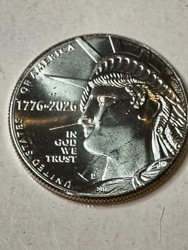 Enduring Liberty 2026  D Semiquincentennial Half Dollar - 1 Coin