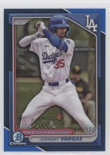 2024 Bowman Draft Chrome Blue Refractor 145/150 Joendry Vargas #BDC-177 1ce8