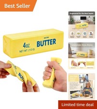 Soft PU Foam Butter Squishy Toy for Stress Relief - Ideal Party Favor, 1 Pc