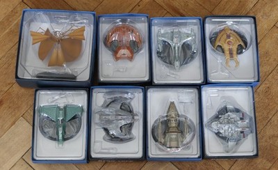 8x Eaglemoss Star Trek Raumschiffe Konvolut - 13 / 16 / 18 / 25 / 33 / 41 / 51 / 53