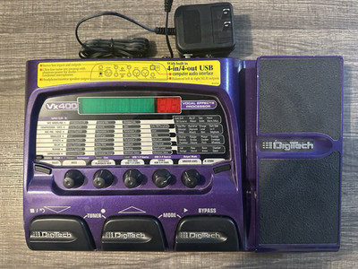 DigiTech VX400 Digital Vocal Effects Processor Pedal Electric