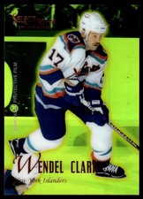 1995-96 Select Certified Mirror Gold Wendel Clark New York Islanders #82