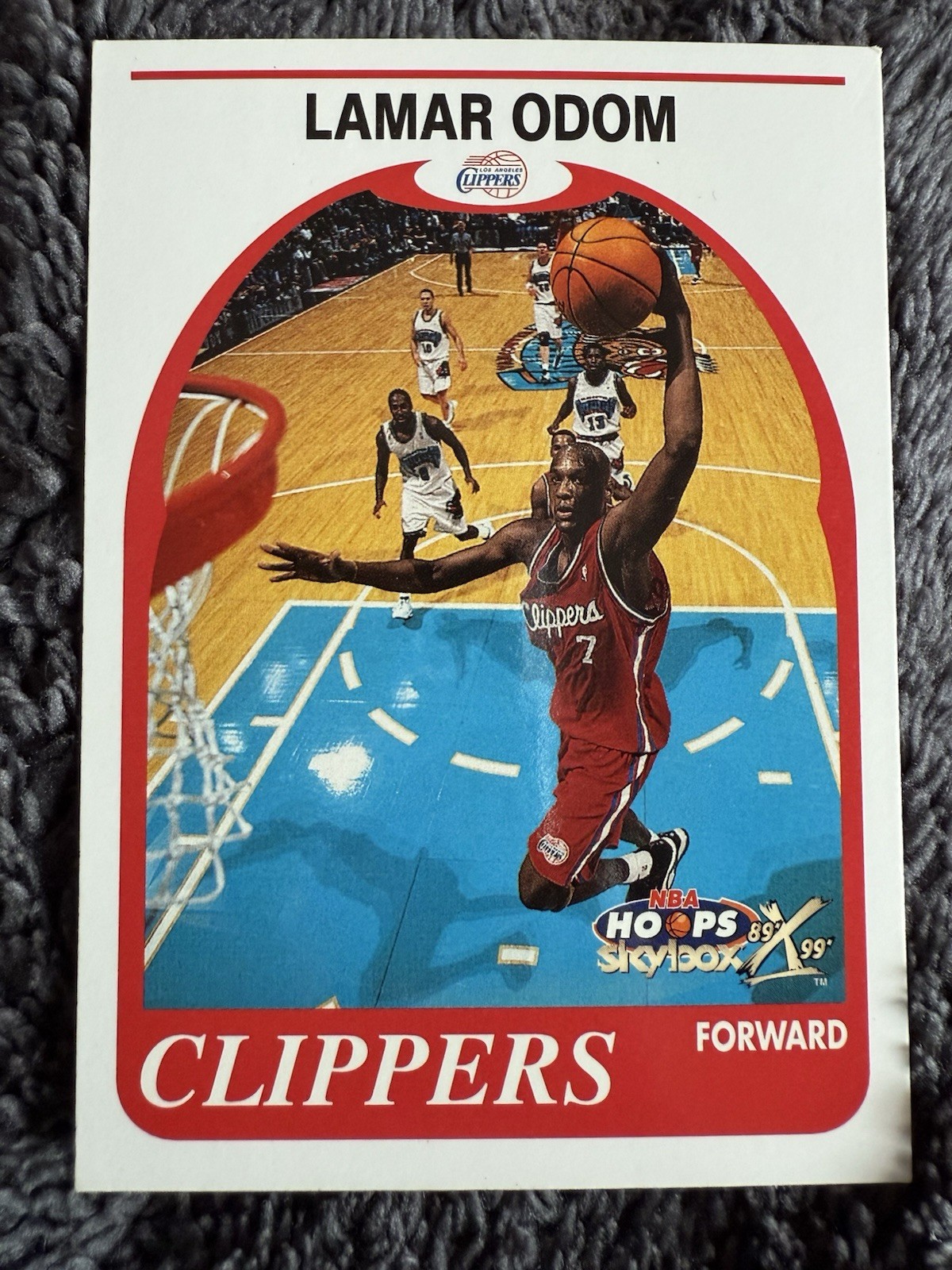 1999-00 Skybox NBA Hoops Decade - Lamar Odom #159 (RC)
