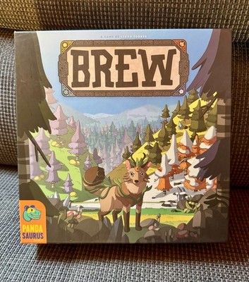 Brew   Pandasaurus Games | Wie neu + Holz-Inlay & Sleeves | Brettspiel (EN)