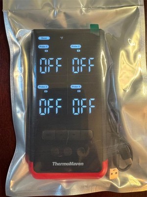 THERMOMAVEN P4 Wireless Thermometer WT06 - 4 Probe Set Standalone Base & WiFi