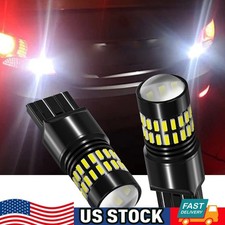 2x 7444 7443 7440 Led Backup Reverse Drl Lights 2400lm Super White Auxito Bulbs 2x 7444 7443 7440 Led Backup Reverse Drl Lights 2400lm Super White Auxito Bulbs