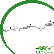 Auspuff für FIAT PUNTO II (188) 1.9 DS 1999-2006 +Rohr Auspuffanlage