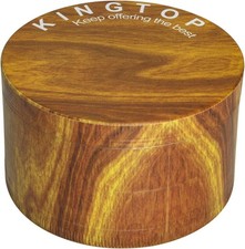 Grinder, Large 3" Spice Grinder (Wood Grain Brown)