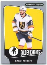 2024-25 Parkhurst Champions Silver #10 Shea Theodore Vegas Golden Knights
