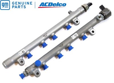 Genuine GM 12686808 12686810 Fuel Rail Set w/ Sensors For 2017-2025 L5P ...