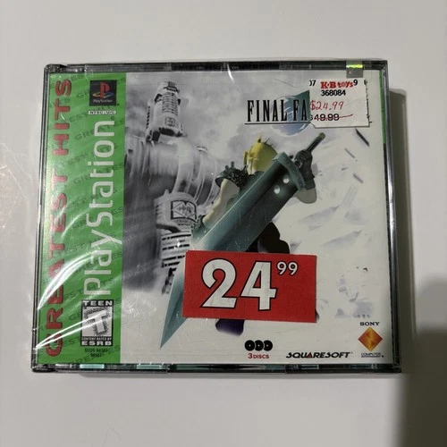 Final Fantasy  PlayStation  3 Discs Greatest Hits Brand New Sealed Unopened