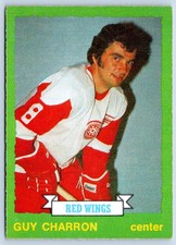 GUY CHARRON 1973-74 O-PEE-CHEE 73-74 #220 EX+ (LITE BACK)      96645