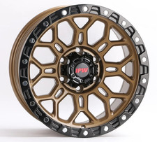 17 Wheels Fit Toyota 4runner Tacoma Fj 17x9 6x139.7 Et0 Bronze Rims Set 4