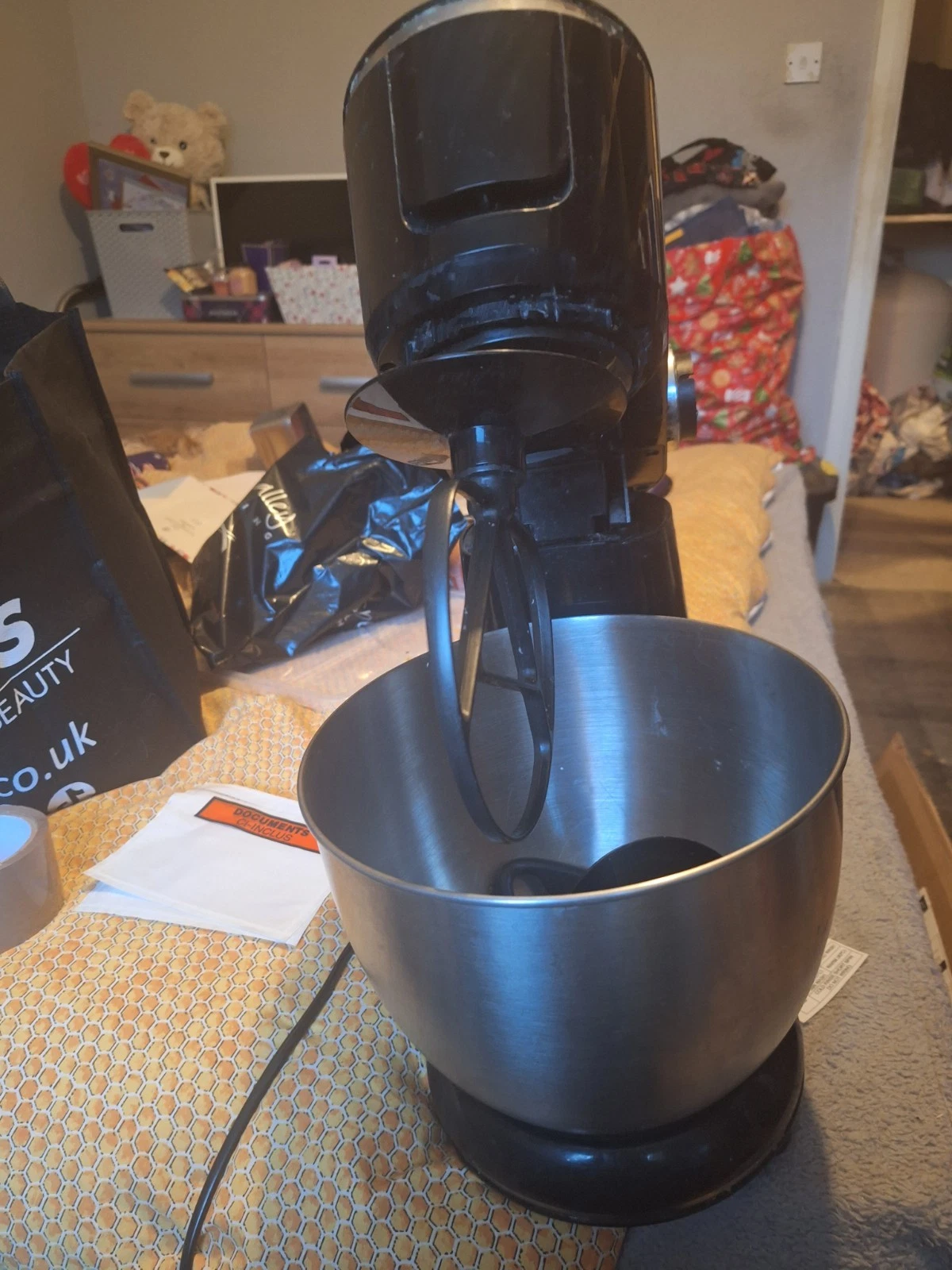 EGL 3.5l 8 Speed Stand Mixer with Bowl and Whisk Black
Opens in a new window or tab