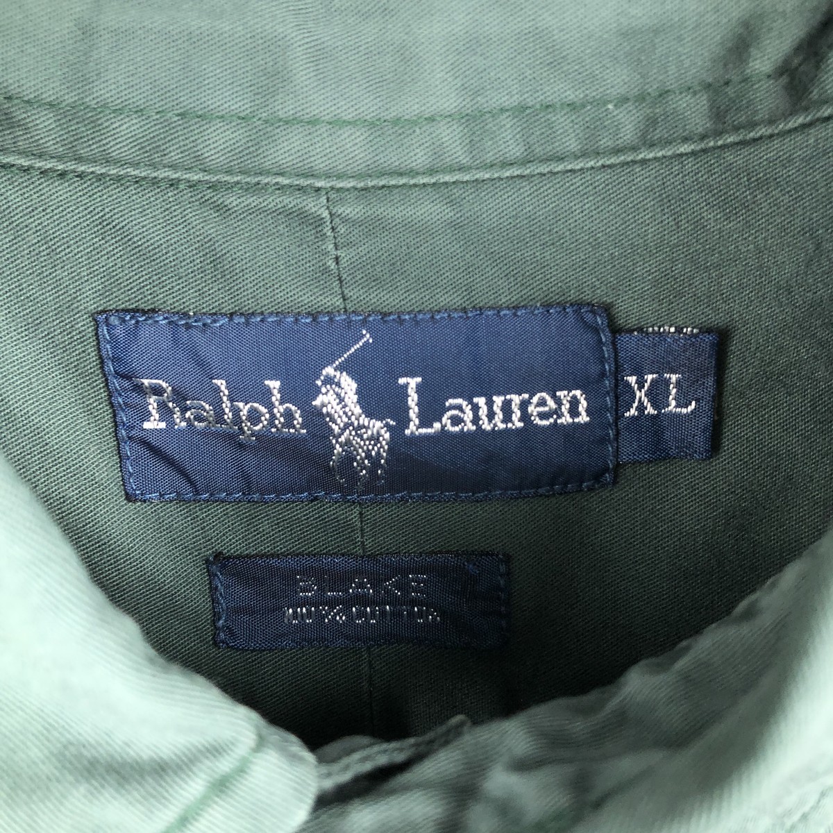 Used Ralph Lauren BLAKE long-sleeved button-down shirt men's size XL thumbnail 3