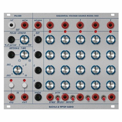 Buchla & TipTop Audio Sequential Voltage Source Model 245t Modul