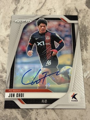 2025 Panini Prizm K League Soccer Jun Choi Auto #49 FC Seoul