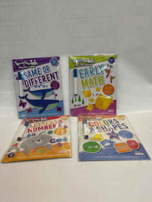 Think More Ink Math Imagine Ink PreK -K Letters Shapes Same Different Early Math | eBay