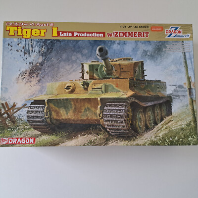 Dragon 6383 Pz.Kpfw. VI Ausf. E Tiger I late production Zimmerit