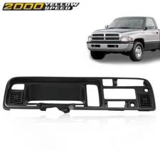 Molded Dashboard Bezel Cover w/ Vents Fit For 1994-1997 Dodge Ram 1500 2500 3500