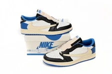 Travis Scott x Fragment Design x Air Jordan1 Low OG SP Low-top collectible sneak