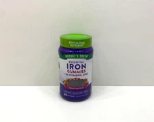 NEW Nature's Truth Essential Iron Gummies + B-Vitamins Zinc SEALED 2026
