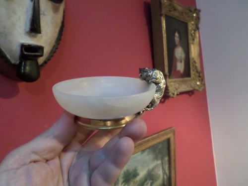 COUPELLE DANS LE GOUT DE FABERGE CIRCA 1900