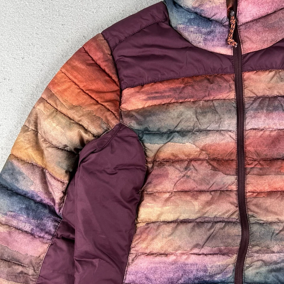 Chaqueta Burton Mujer Mediana Multicolor Evergreen Cuello Sintético Aislante Foto 3 de 4