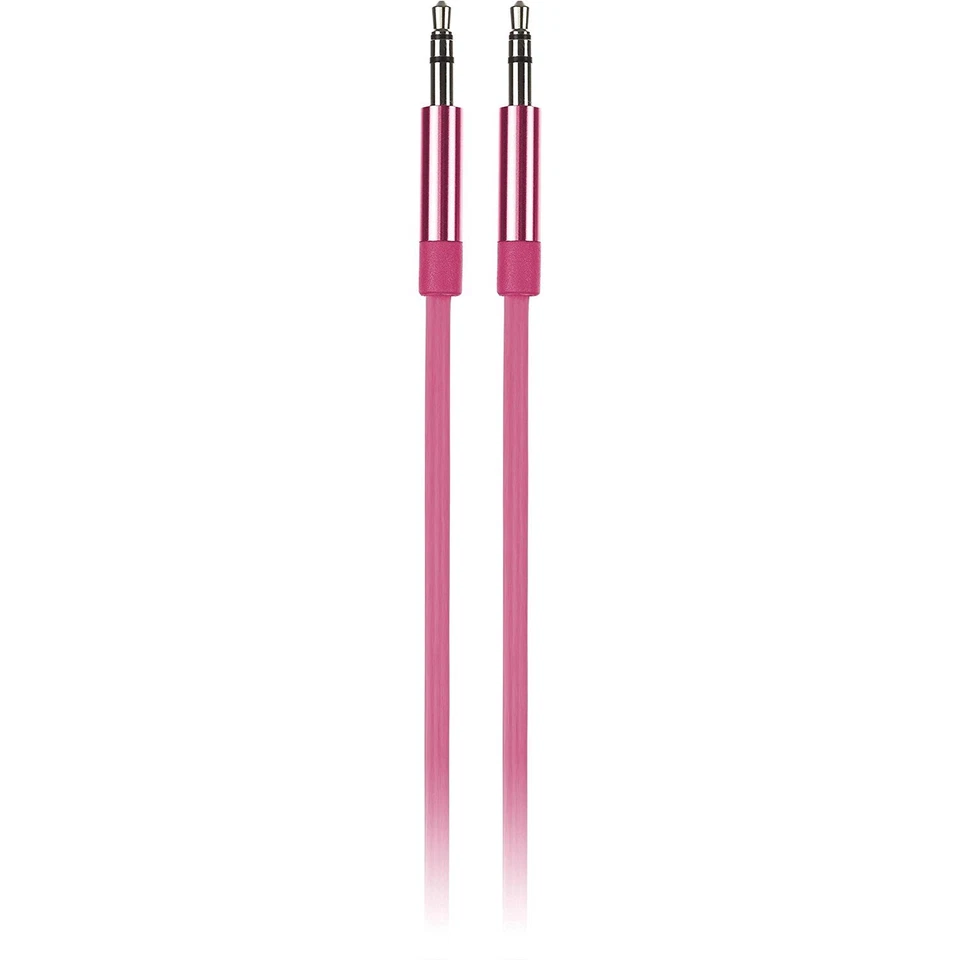 Kit Aluminium Stereo Audio Auxiliary Lead 3.5mm Jack Male Aux Cable Car Mp3 - Image 2 of 4