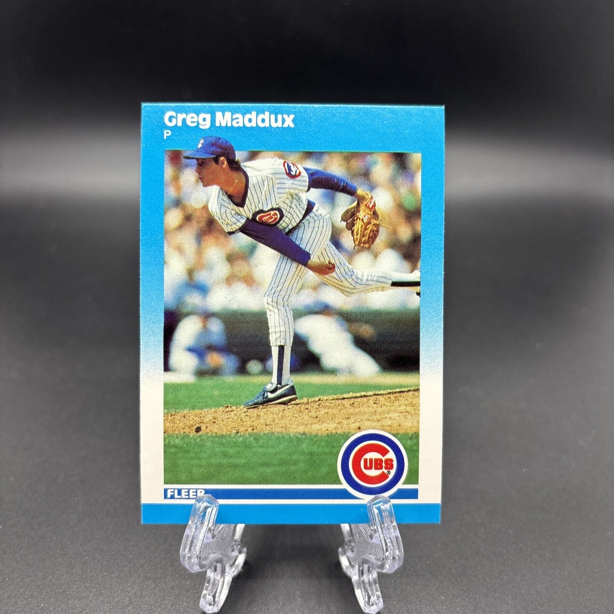 スポーツ選手 87 fleer update greg maddux rc!.! 1987 Fleer