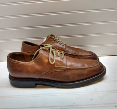 Johnston Murphy Passport Brown Leather Oxfords Casual Dress Men
