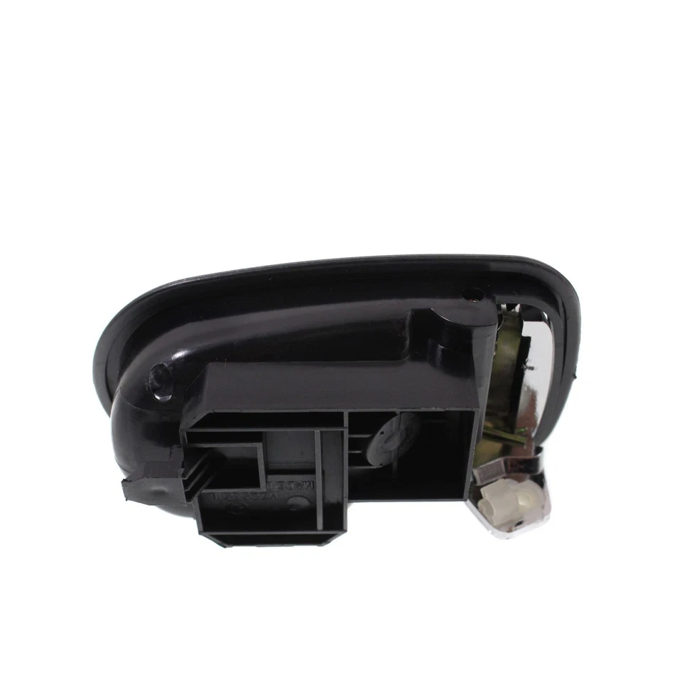 前内门把手适用于 1993 - 1997 年马自达 626 95-03 Protege 铬和黑色 — 第 3/4 张图片