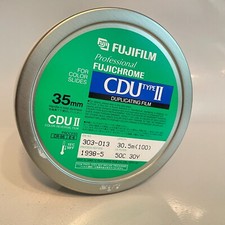 Fujifilm Fujichrome CDU II Color Slide Film 135/Bulk 30.5 meters/100 feet bulk