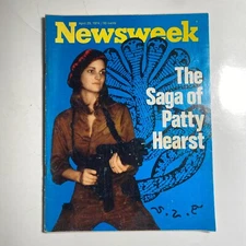 Vintage- Newsweek April 29, 1974 The Saga Of Patty Hearst