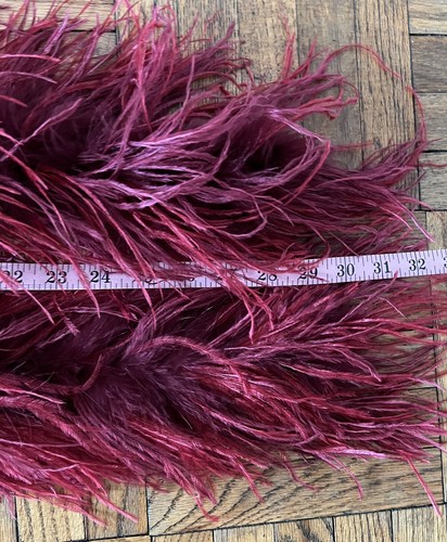 Ostrich Feather Vintage Boa Scarf 60” Long Premium Delicate Ostrich Feathers AL - Picture 16 of 17