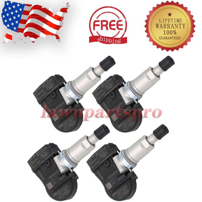 4x TPMS Tire Pressure Monitoring System Sensors For Hyundai Kia - Replaces 52933-3N100, 52933-B1100 - View #5