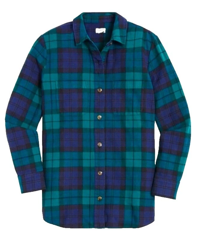J.CREW Plaid Tops for Women