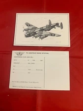 Vintage WW2 AIRCRAFT IDENTIFICATION CARDS LANCASTER 1942 - 10 UNUSED COPIES