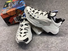 AND1 Marauder Basketball Shoes Mens 9.5 White Sneakers Trainers Anniversary