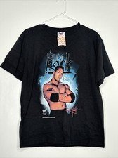 NWT Vintage 1999 WWF The Rock  Layin The Smackdown  T Shirt Size XL