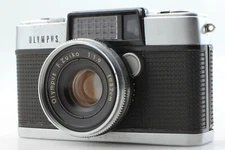 Meter Works 【 Exc+4】 Olympus PEN D 35mm Half Frame Film Camera Silver From Japan